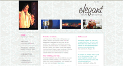 Desktop Screenshot of elegantvegasweddings.com